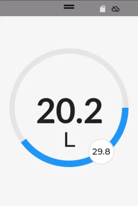 SmartTap Display Verbrauch