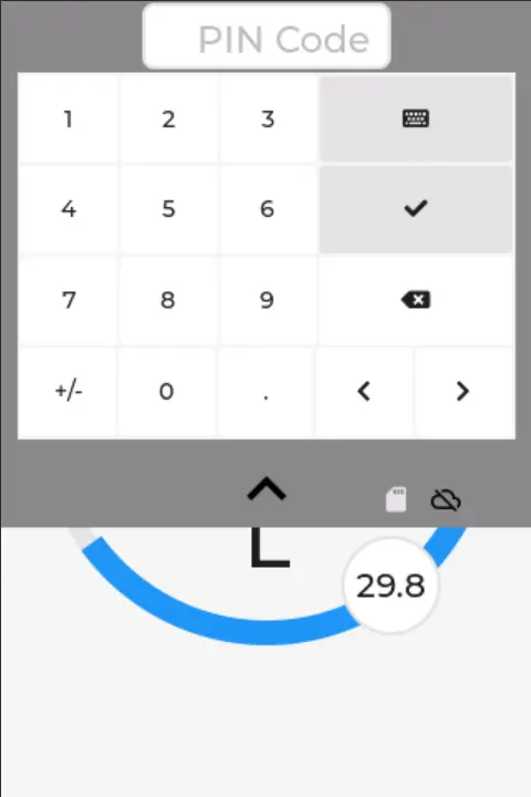 SmartTap Display Login