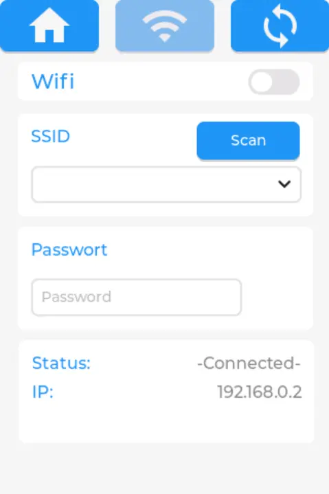 SmartTap Display Wlan
